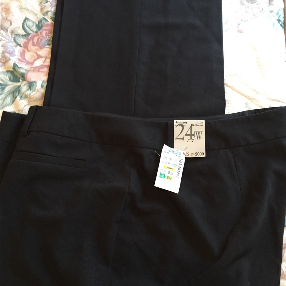 Charcoal trousers